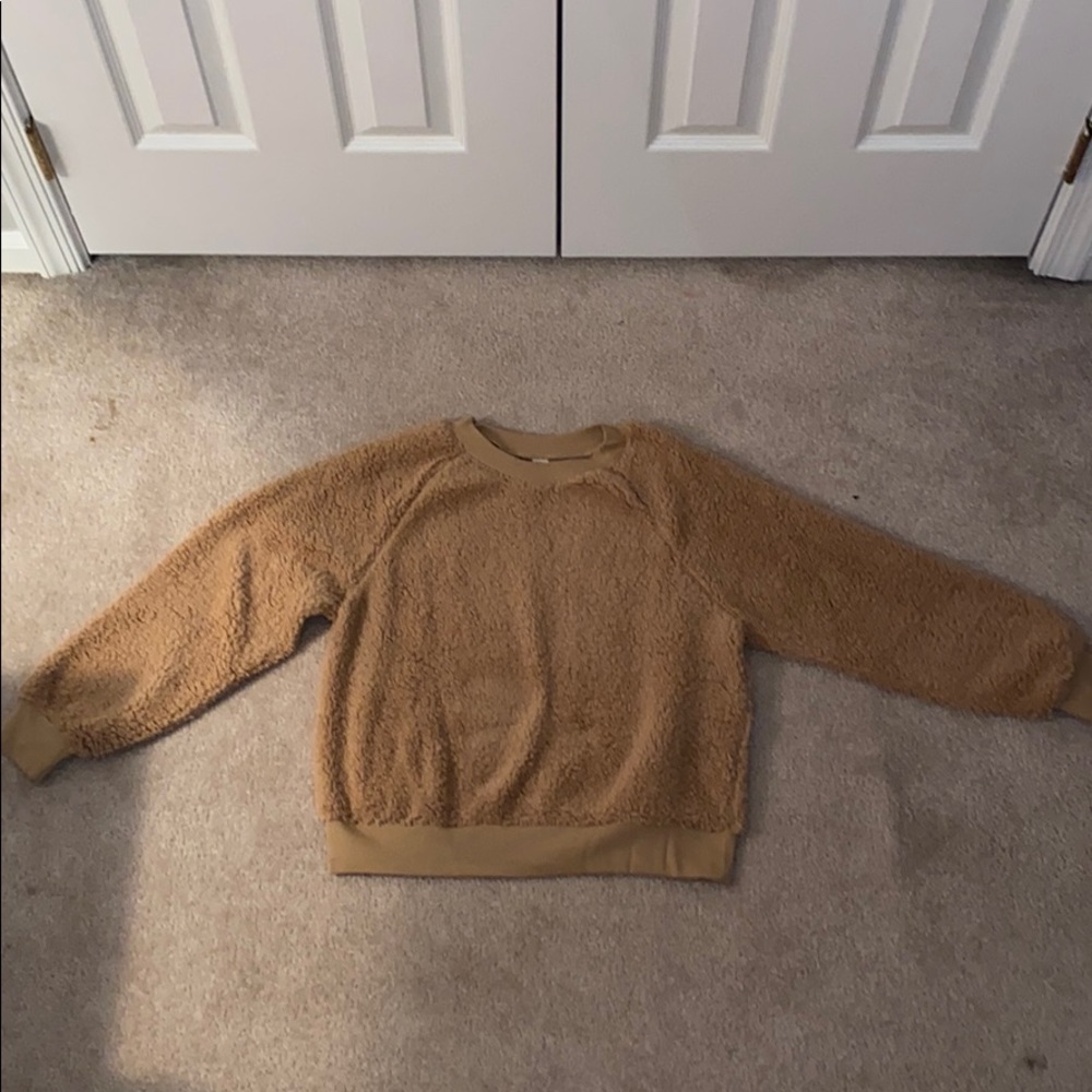 Fuzzy Sherpa Sweatshirt